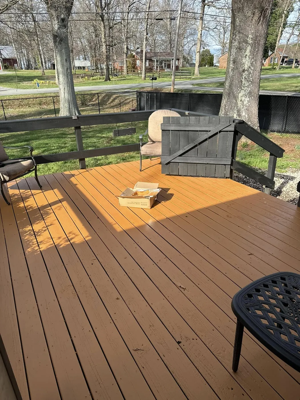 Deck staining & repair